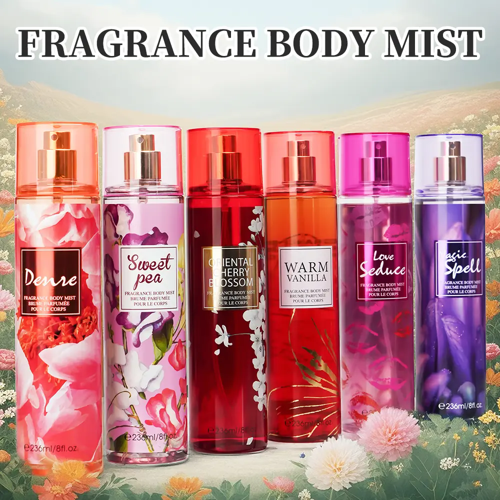 8 FL OZ Hair & Body Fragrance Mist for Women - Long-Lasting Perfume, Perfect for Dating, Parties and Gift Giving
