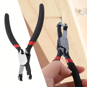 Engineer Pliers Screw Extractor Tool – Stripped Screw Remover Pliers for Damaged, Rusted, One-Way Screws, Heavy Duty Grip for Easy Removal, Multi-Use Lineman Tool for DIY Repair, Automotive, Home Maintenance, Durable Anti-Slip Design