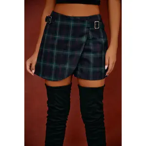 Private Soirée High Waist Skort - Navy