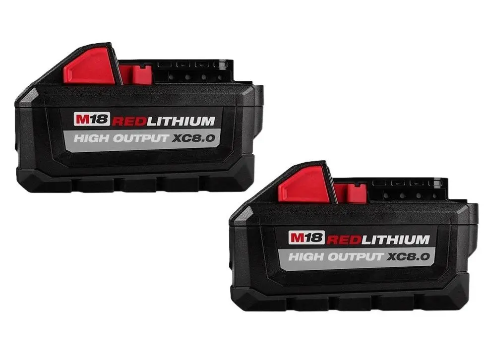 Milwaukee 48-11-1880 M18 REDLITHIUM HIGH OUTPUT XC8.0 Cordless Power Tool Batteries for M18 Systems Milwaukee 48-11-1880 M18 REDLITHIUM HIGH OUTPUT XC8.0 Cordless Power Tool Batteries for M18 Systems