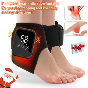Electric Heated Foot Massager, Wireless Ankle Heating Pad, Portable Foot Warmer, Rechargeable Foot Spa Tool for Men and Women, Foot Spa Machine, USB Rechargeable Massagers (1 Piece or 2 Pieces)