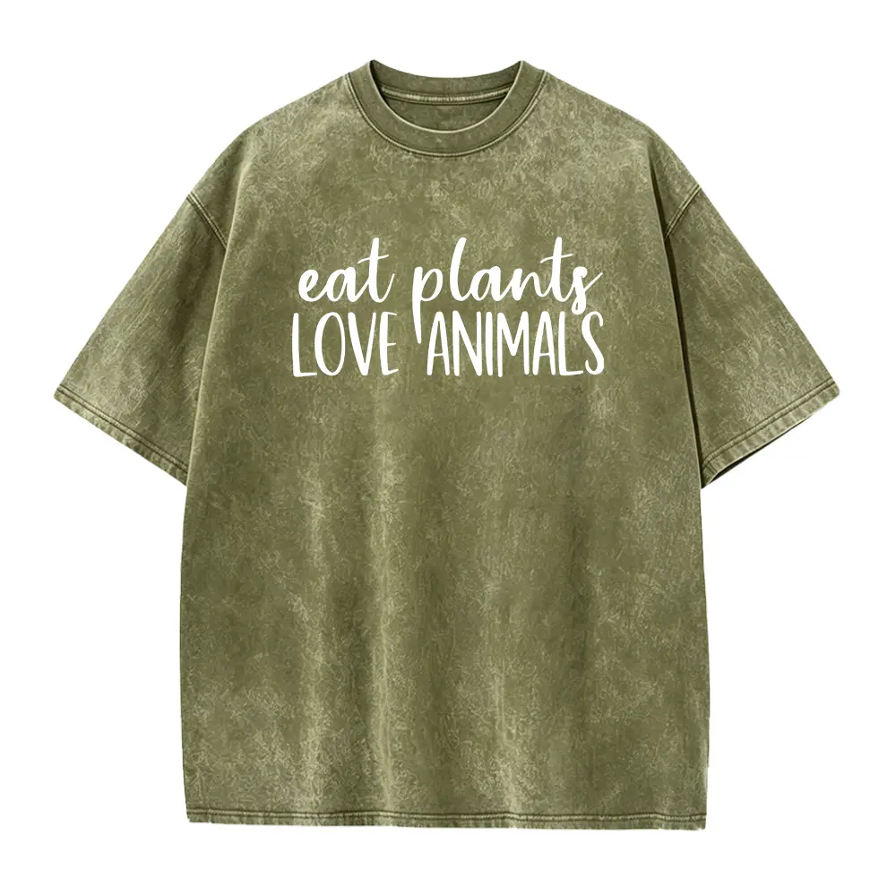 Eat Plants Love Animals Shirt, Veganism Shirt, Vegan T-Shirt, Vegan Gift Shirt, Vegan Lover Shirt, Vegetarian Tee, Outfit For Vegan
