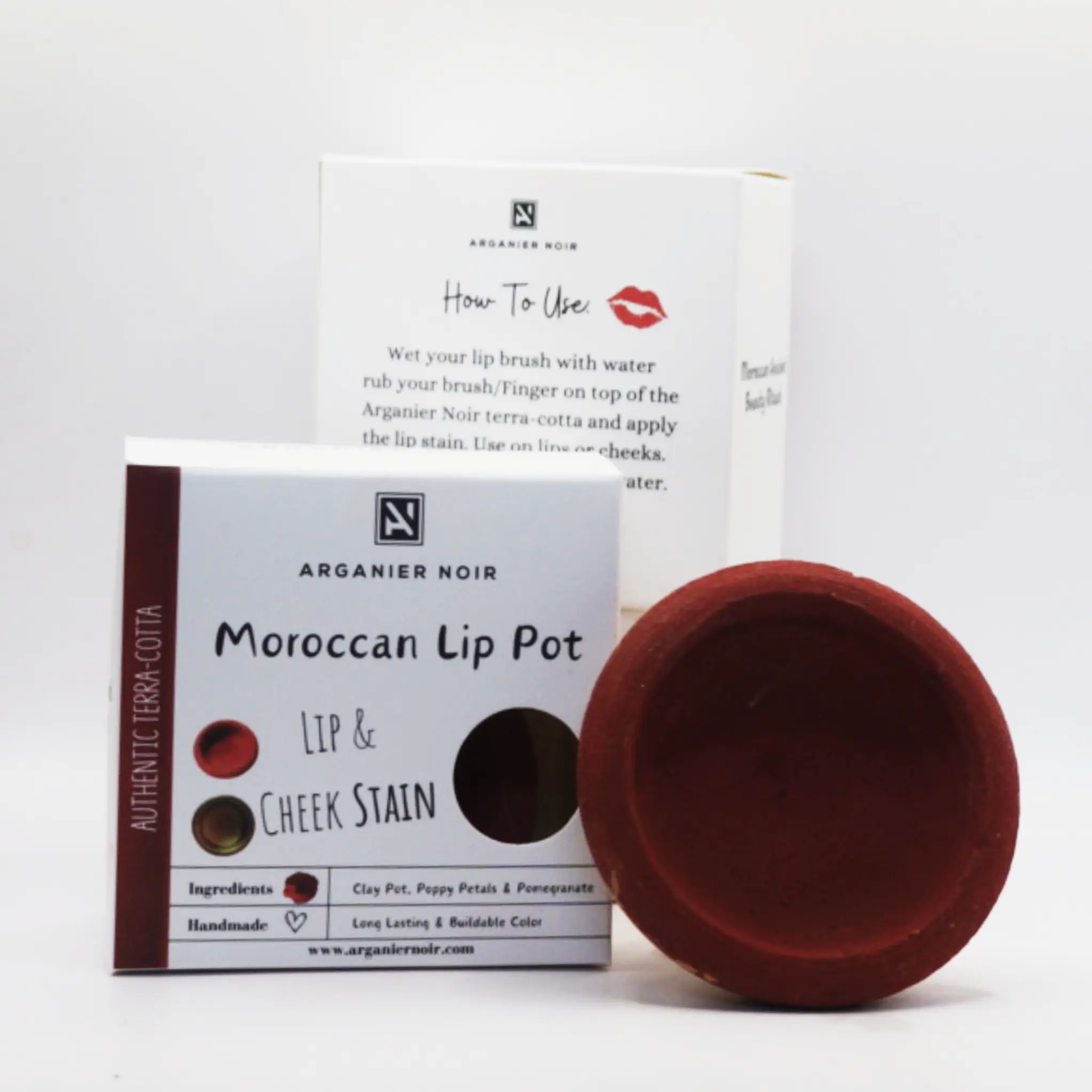 Aker Fassi Moroccan Lip Clay Pot Red Tint for Lips and Cheeks Moroccan Lipstick lip stain Aker Fassi Moroccan Lip Clay Pot Red Tint for Lips and Cheeks Moroccan Lipstick lip stain