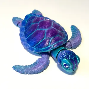 Flexi Sea Turtle - 3D Printed Articulating Figure