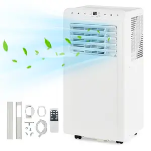 8000 BTU Portable Air Conditioner - 3-in-1 AC Unit with Fan and Dehumidifier, Cools Up to 450 sq. ft. with Remote Control and 24H Timer