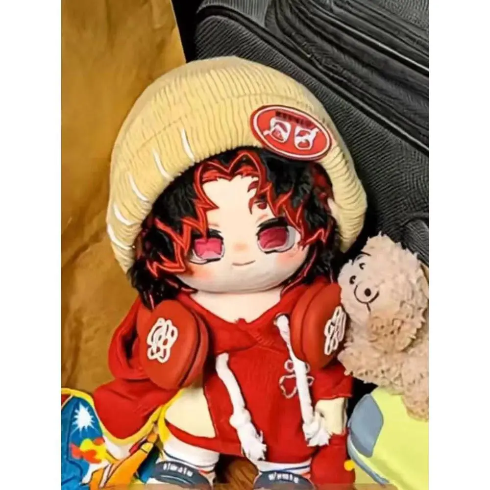 Demon Slayer Tsugikuni Yoriichi Game Stuffed 20cm Cotton Doll Cute Dress Up Plush Toys for Adults / Children to Collect as Gifts