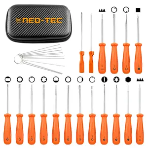 NEO-TEC Carburetor Adjustment Tool Kit 18-Piece STIHL/Husqvarna Compatible 2-Cycle Engine Carb Tool for Chainsaw Trimmer Blower
