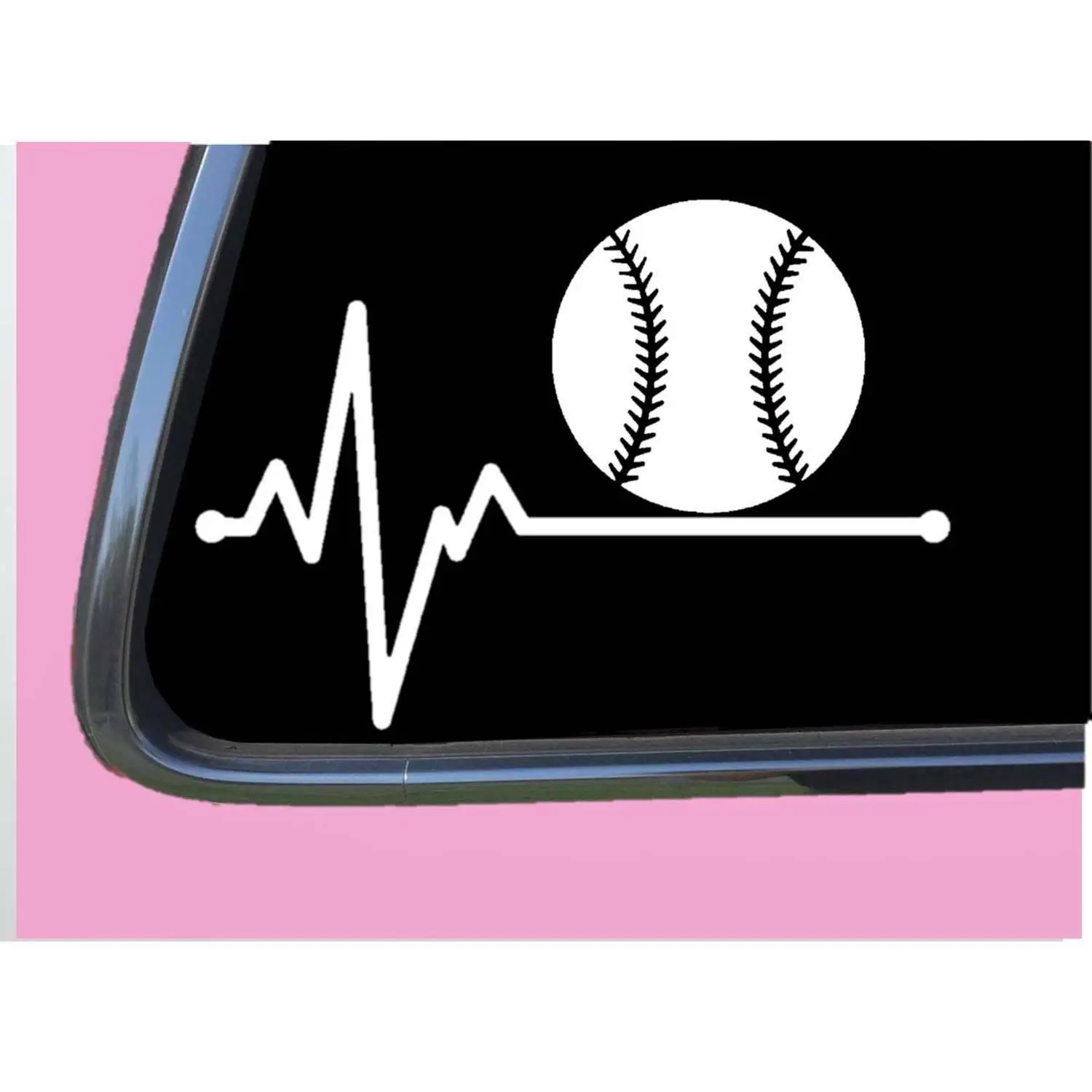 Baseball Lifeline TP 249 vinyl 8" Decal Sticker pitcher catcher glove bat helmet