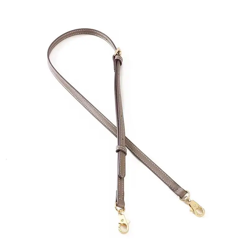 Replacement Strap for Cross Body Bag, epsom leather, with golden or silver hardware, brown, black, etoupe, for hermes bags hermes kelly