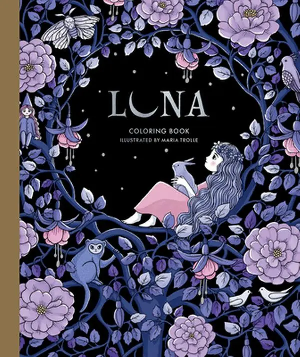 Luna Coloring Book -- Maria Trolle - Hardcover