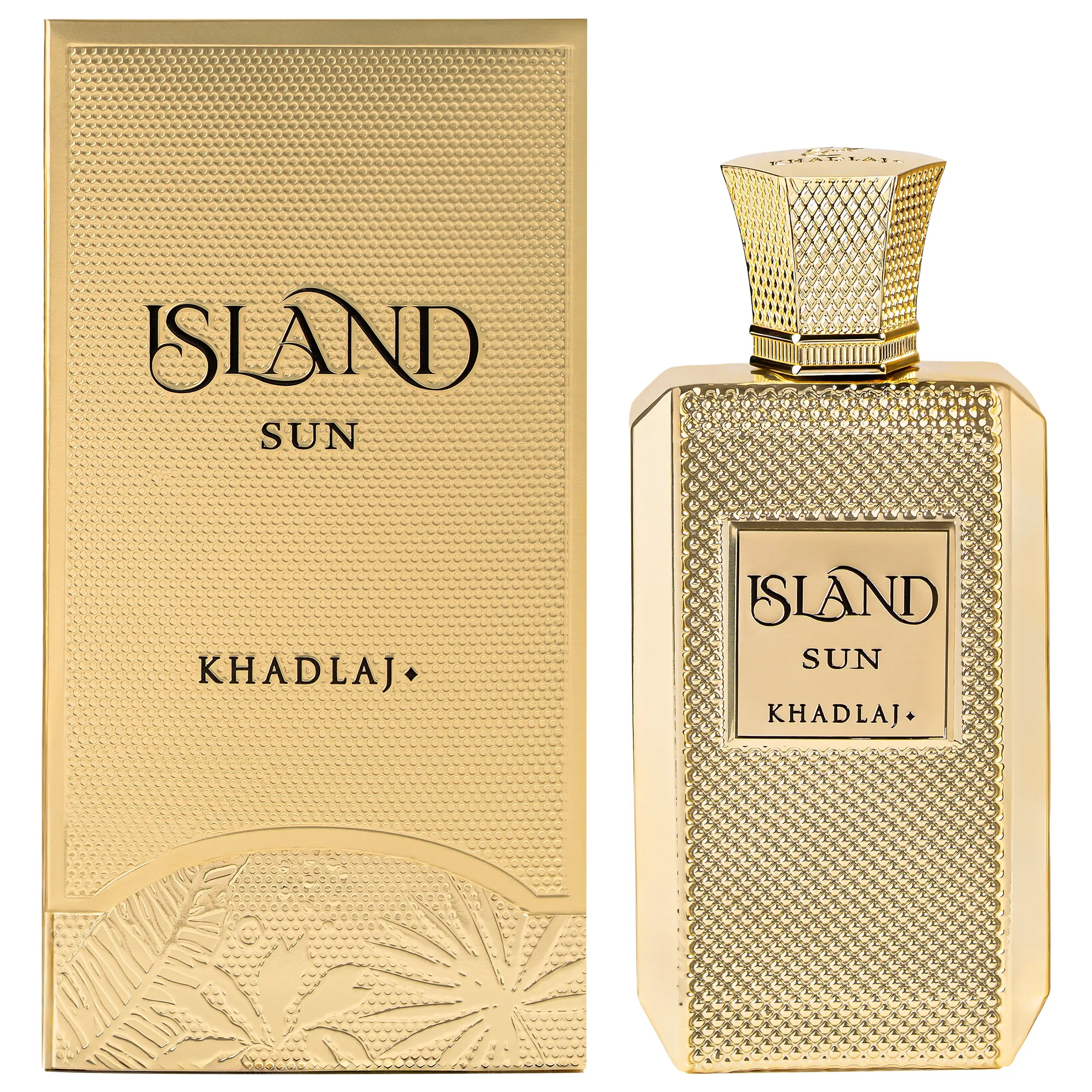 Khadlaj Island Sun for Unisex Eau de Parfum Spray, 3.4 Ounce