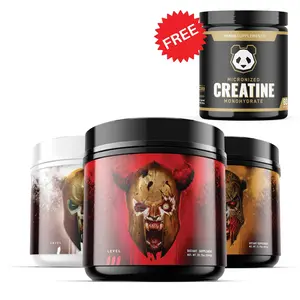 Panda Supps - PANDAMUS Pre Workout Choose your Level (Level I,II,III) Recovery Supplement