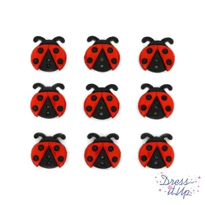 Sew Cute Ladybugs Buttons