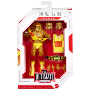 Hulk Hogan (Ripping Shirt) - WWE Ultimate Edition 30 Mattel WWE Toy Wrestling Action Figure