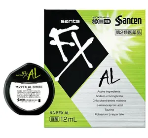 Santen Anti-Inflammatory Eye Drops, 12ml, for Redness, Swelling & Allergy Relief