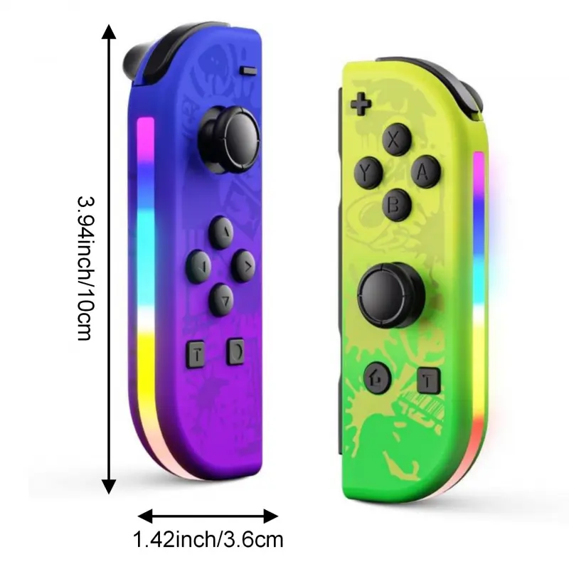Wireless Controller for Nintendo Switch/lite/oled, DualVibration Function Replacement Parts, Wake-Up SwitchButton Design, Wireless Gaming Controller, Wireless Game Controllers Wireless Controller for Nintendo Switch/lite/oled, DualVibration Function Replacement Parts, Wake-Up SwitchButton Design, Wireless Gaming Controller, Wireless Game Controllers