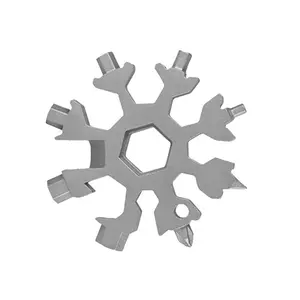 Men's gift, 18-in-1 snowflake multi-tool, anniversary birthday gift for men, dad, husband, grandpa, Father's Day gift for the dad who has everything, camping accessories, cool gadget