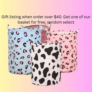 Milanblocks Cute laundry basket for storange and organize