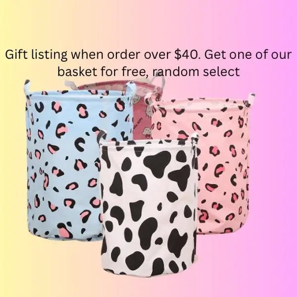 Milanblocks Cute laundry basket for storange and organize Milanblocks Cute laundry basket for storange and organize