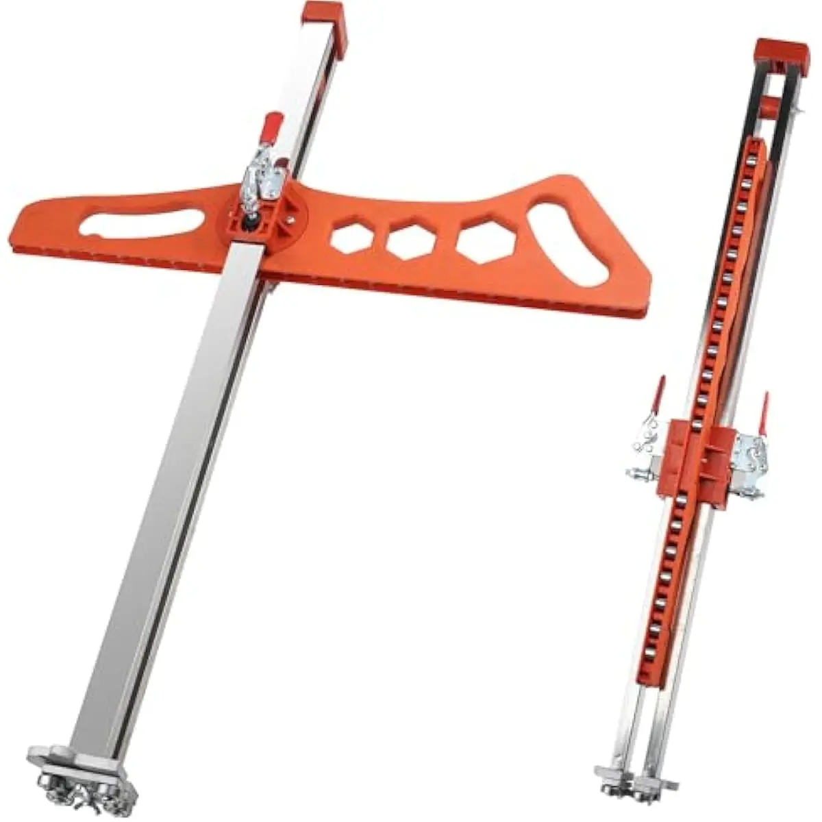 Heavy Duty Drywall Cutting Tool, 1.5 to 60cm Foldable Sheetrock Cutter, Suitable for Gypsum Boards with Thicknesses of 1/4 "&3/8"&1/2 "