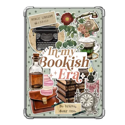 Bookish Era (Variety Pack) | Clear Case INSERT Cover | Sticker Effect