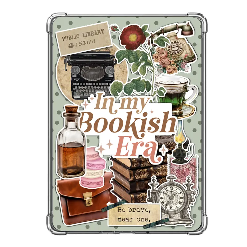 Bookish Era (Variety Pack) | Clear Case INSERT Cover | Sticker Effect