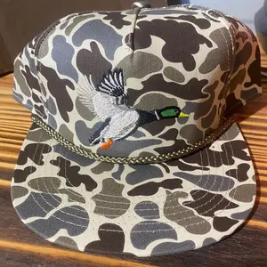 Old School Camo Mallard Hat