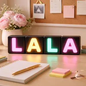 Custom Illuminating Letter Tiles