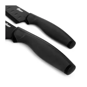 Oster Slice Craft 2 Piece Stainless Steel Santoku Knife Set