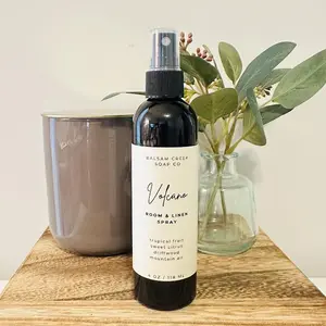 Non-Toxic Room & Linen Spray - 2026 Collection by Balsam Creek Soap Co - 4 oz Soray Bottle Home Fragrance Phthalate-Free Paraben-Free Highly Scented