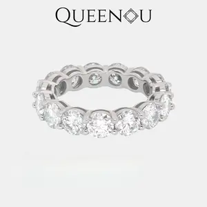 【211】0.5CT Full Synthetic Moissanite Ring – Elegant Vintage Design, Perfect for Special Occasions, Anniversary, Birthdays, and Everyday Glamour