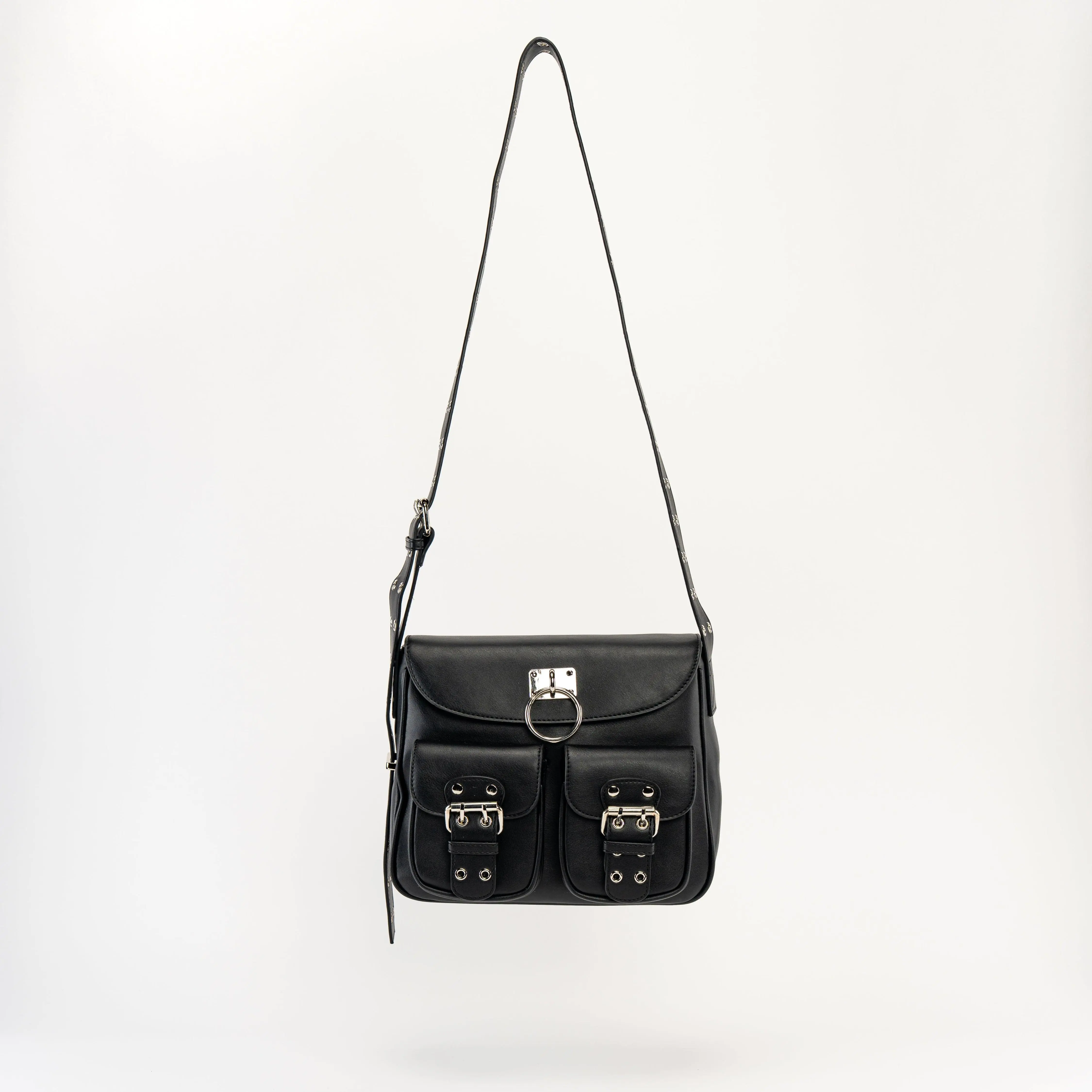 O Ring Moto Crossbody Bag