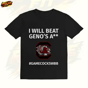UofSC WBB Tee in Black Dawn Staley Geno Gamecocks, Unisex Tee, Sweatshirt, Hoodie