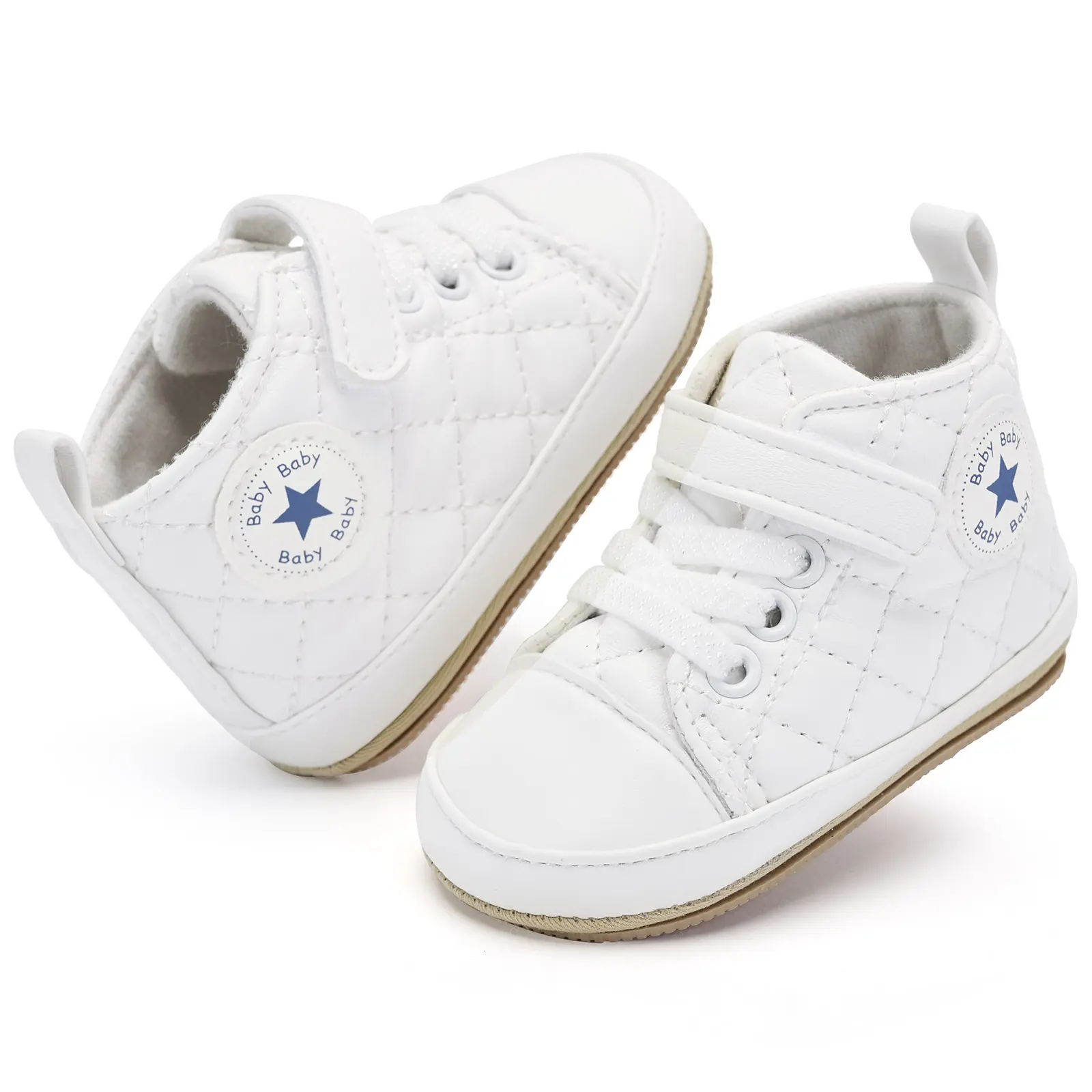 Baby Shoes Infant Sneakers Toddler Walking Shoes Newborn Boy Girl First Walker Shoes Lightweight Comfy Durable Slippers for 6 9 12 18 months Perfect for Little Kids Prewalker Shoes for 0-1-1.5yrs old #DealsForYouDays#SummerWins