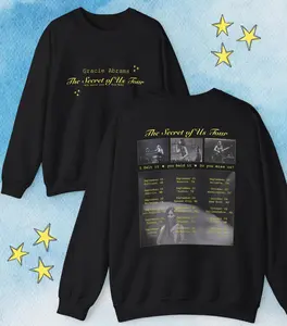 Gracie Abrams The Secret of Us Tour Crewneck Sweatshirt