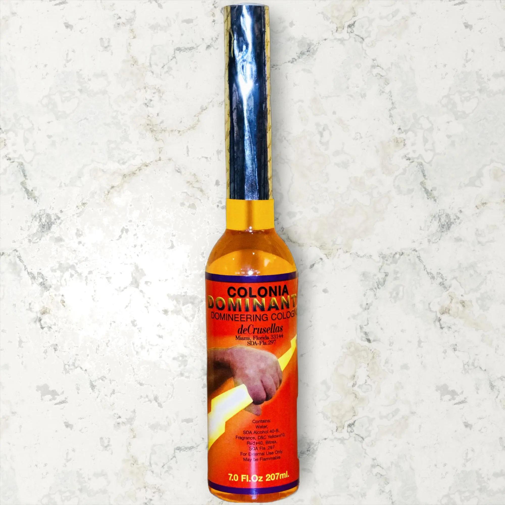 Dominante Attraction Cologne, Spiritual Perfume for Use in Love Spells to Attract a Single Partner, Liquid, Hazardous