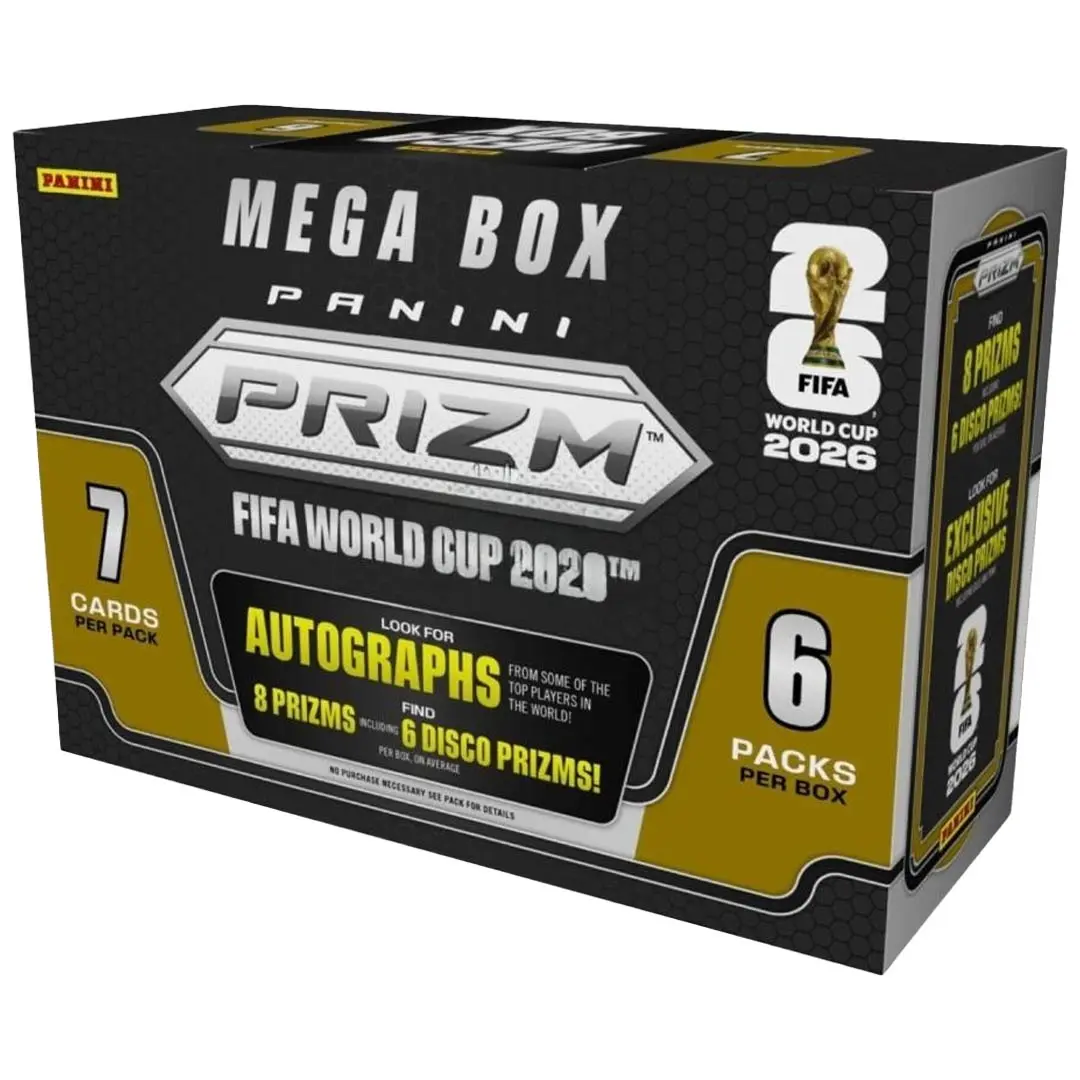 2026 Panini Prizm FIFA World Cup Soccer Mega Box
