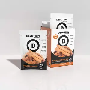 Sinful Cinnamon Flavor Protein Powder 12-Pack