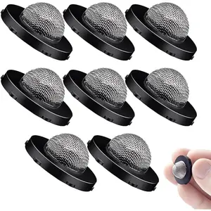 Hose Filter Washers, 8 Pcs Garden Hose Screen Filter Rubber Washer Hose Filters for 3/4" Washing Machine & 5/8" Garden Hose Connector