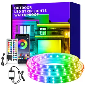 ARTBLEPRO Led Strip Lights Waterproof,  Led Tape Lights Color Changing 300 LEDs Light Strips Kit with 40 Keys Ir Remote Controller and 24v Power Supply for Indoor Outdoor Use