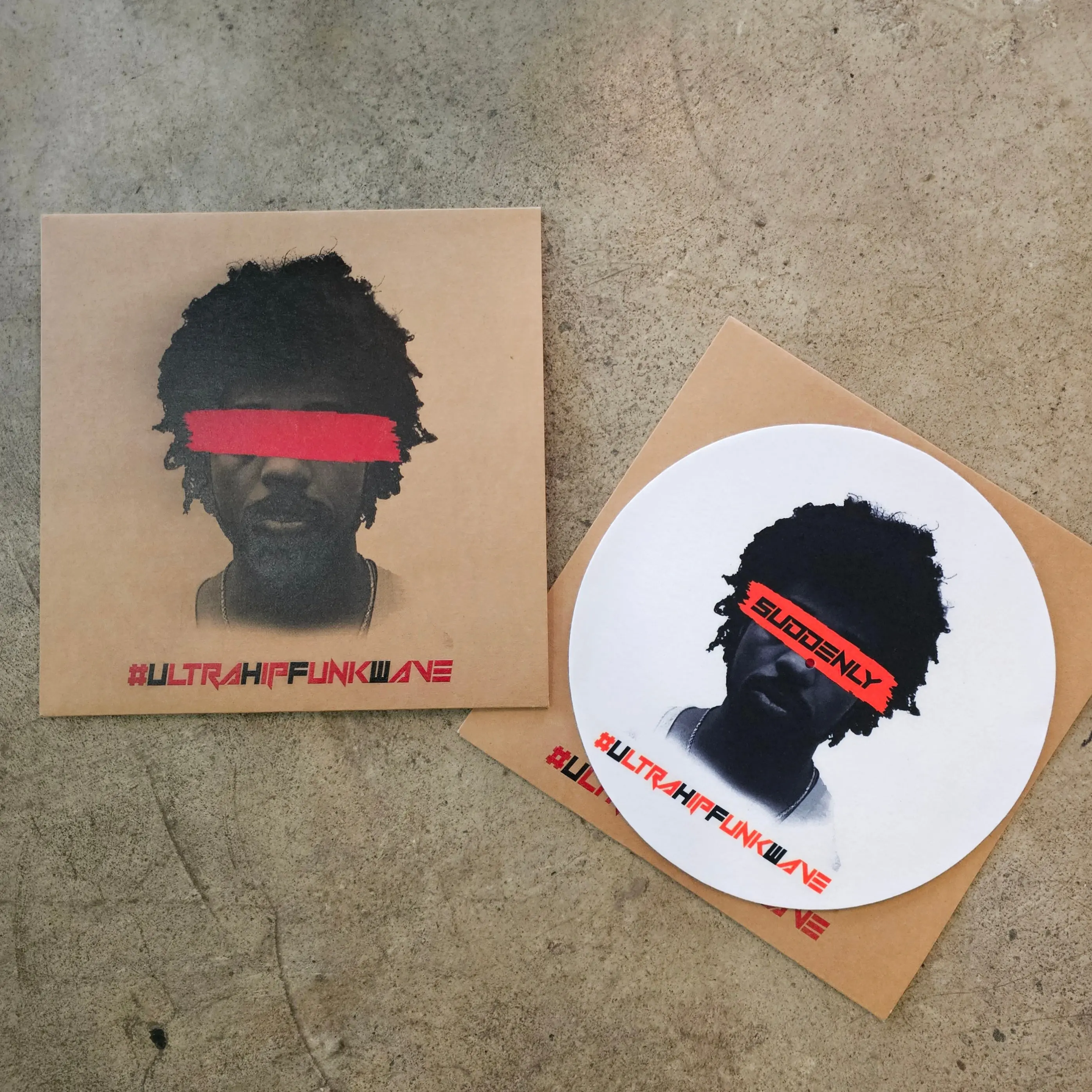 #ULTRAHIPFUNKWAVE 12" Turntable Slipmat Set