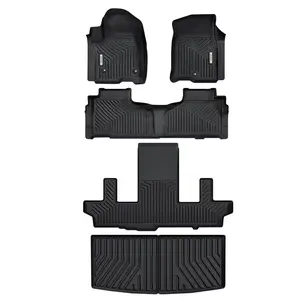 YITAMOTOR Floor Mats & Cargo Liner for Chevy Tahoe/GMC Yukon 2025-2021 (Only for Bucket Seats)