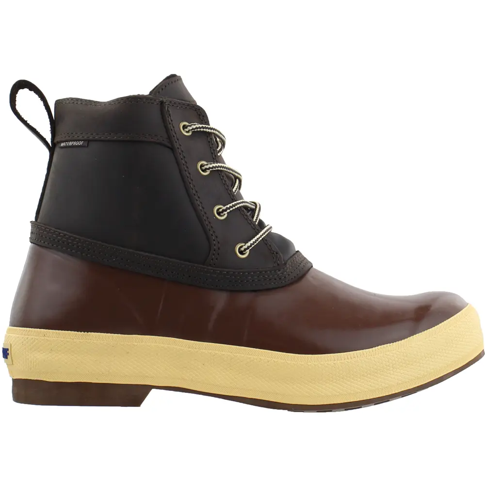 Xtratuf Womens Legacy Lace 6 Inch Waterproof Duck Casual Boots Ankle - Brown