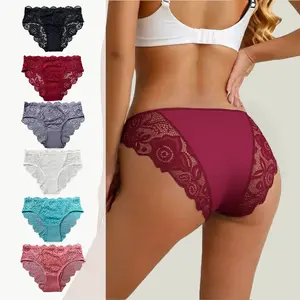 12 women's lace ,sexymid-rise, elasticwaist,semi-transparent floral print,exquisite hollow-out&wavy edges,skin-friendly&comfortable,minimalist.ldeal for matching women's wearweddings,sports and as great holiday gift. you sexy lingerie set underwear