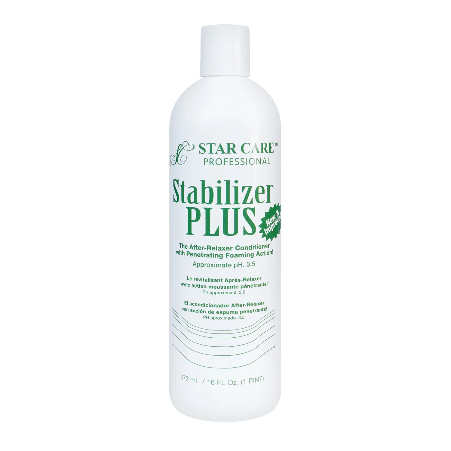 Star Care Stabilizer Plus After-Relaxer Conditioner, 4oz Haircare Product with Penetrating Foaming Action, pH 3.5 Silky Blend to Hydrate & Act as a Moisturizer
