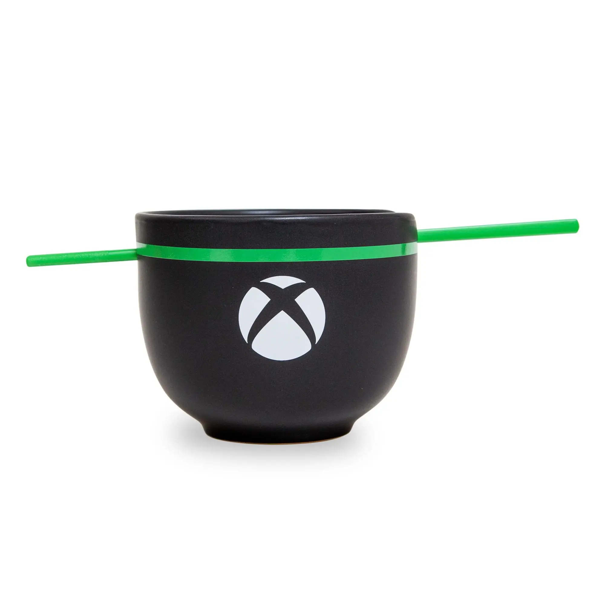 Xbox Series X Logo 20oz Noodle Bowl & Chopstick Tableware Set, Food-Safe Kitchenware Utensils for Daily Meals, Logo Print