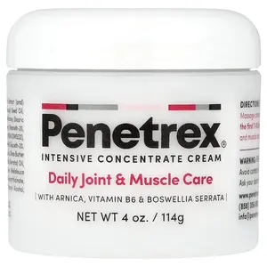 Penetrex Intensive Concentrate Cream, Daily Joint & Muscle Care, 4 oz (114 g)