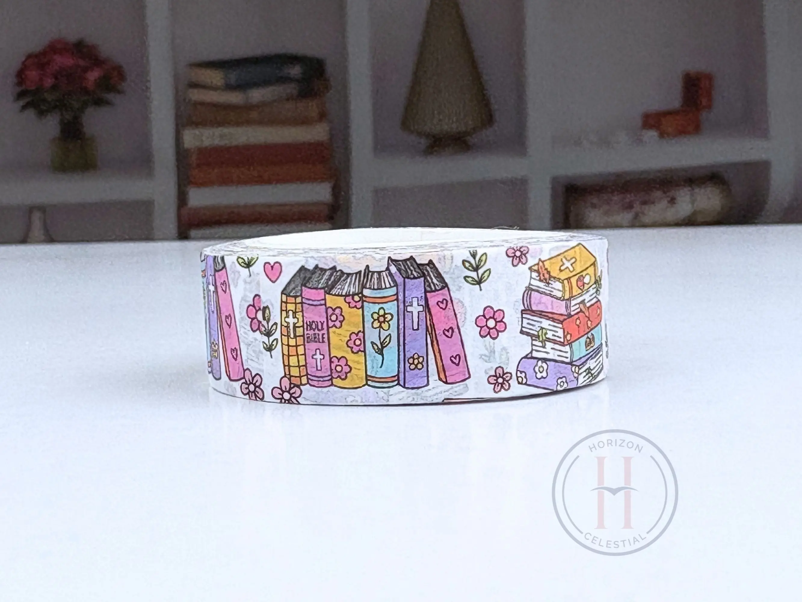 Christian Washi Tape, Crosses, Bibles, Hearts, Planner, Scrapbook Supplies