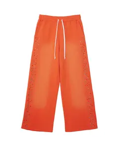 CRYSTAL CACTUS SWEATS - ORANGE