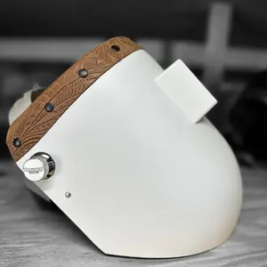 Finer Pipeliner Leather Welding Hood Chopped Top